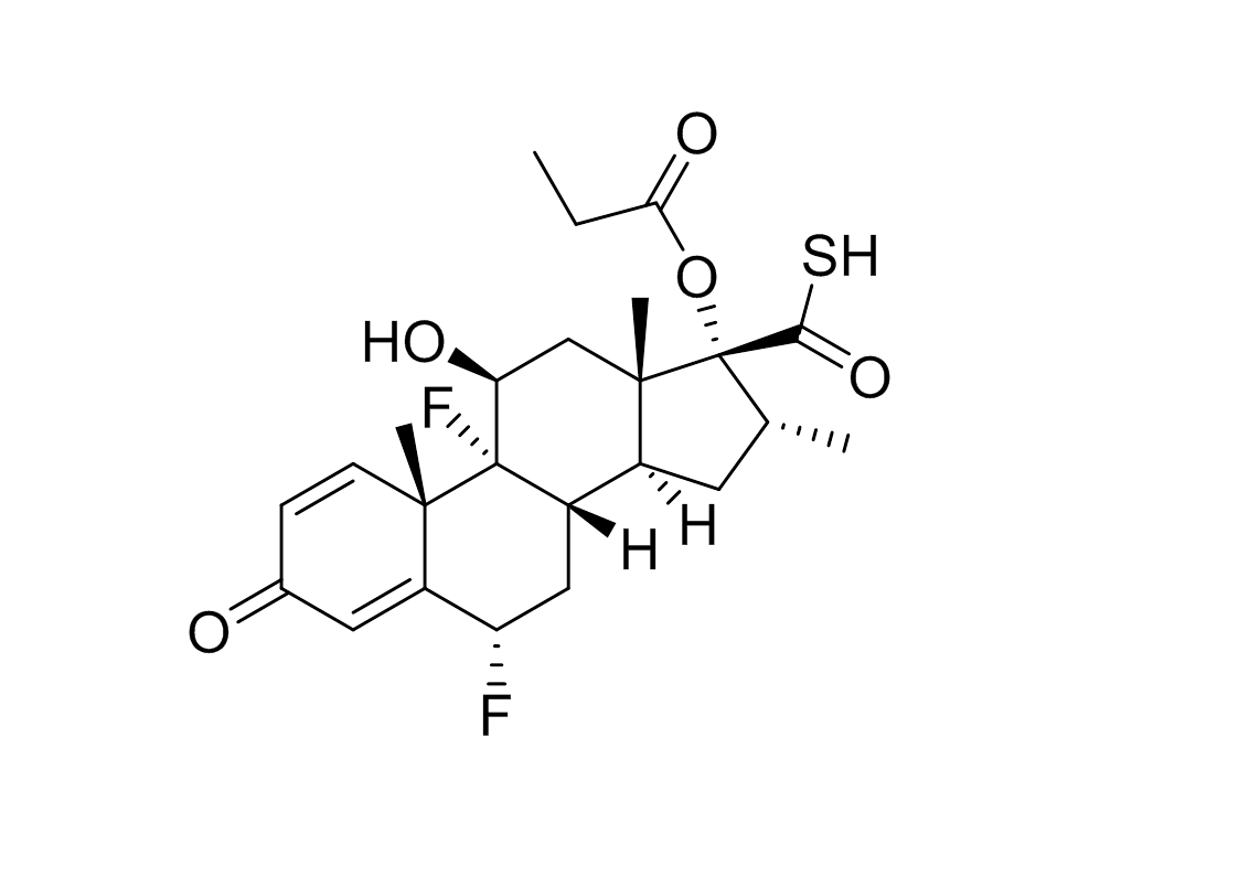 丙酸氟替卡松相关中间体